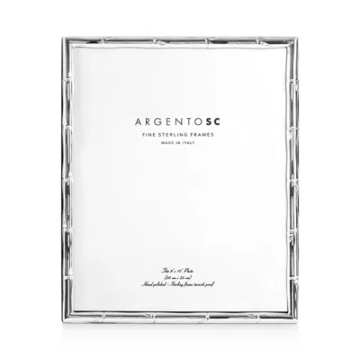 Argento Sc Bamboo Sterling Silver Frame, 8 X 10