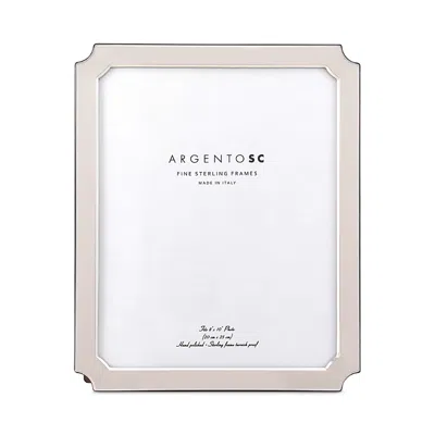 Argento Sc Edged Sterling Silver Picture Frame, 8 X 10