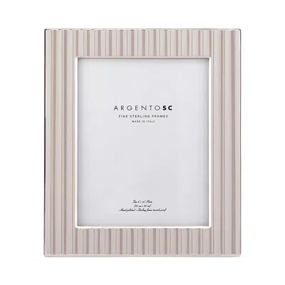 Argento Sc Fluted Sterling Silver Picture Frame, 8 X 10