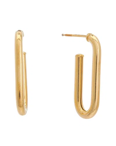 Argento Vivo 18k U Shape Earrings In Gold
