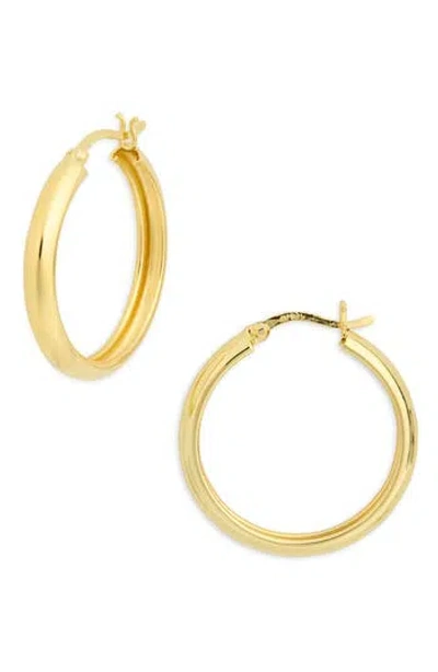 Argento Vivo 30mm Hoop Earrings In Gold