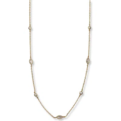 Argento Vivo All Around Mixed Cubic Zirconia Necklace