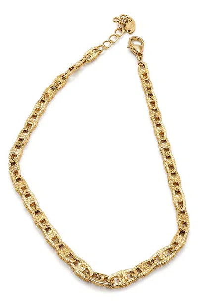 Argento Vivo Aniya Mirror Chain Bracelet In Gold