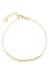 Argento Vivo Ball Line Bracelet