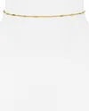 Argento Vivo Bar And Chain Choker Necklace, 12 In Gold