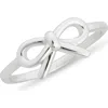 Argento Vivo Bow Ring