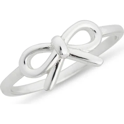 Argento Vivo Bow Ring