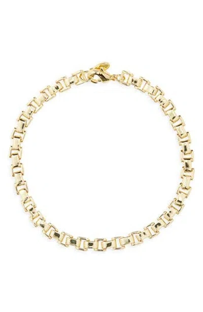 Argento Vivo Box Chain Bracelet In Gold