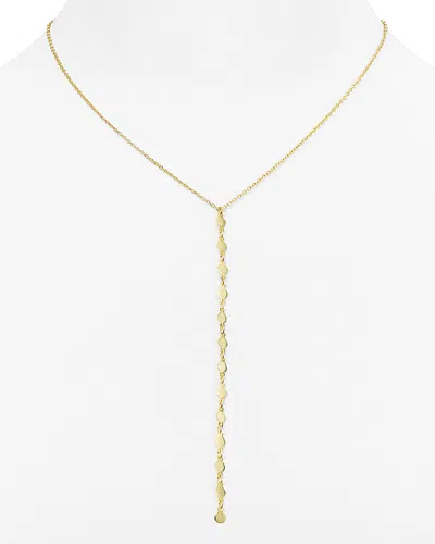 Argento Vivo Carmen Disc Y Necklace, 15.5 In Gold