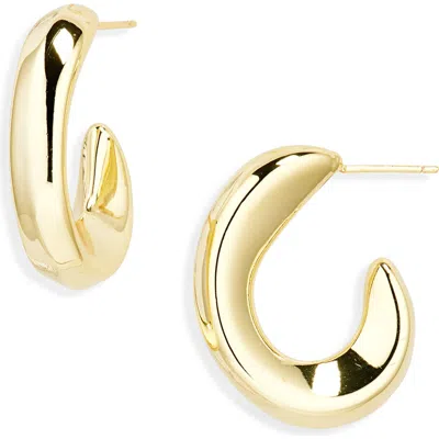 Argento Vivo Chunky Hoop Earrings In Gold