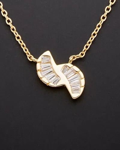 Argento Vivo Fan Pendant Necklace