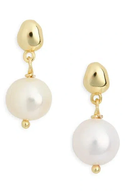 Argento Vivo Freshwater Pearl Drop Earrings
