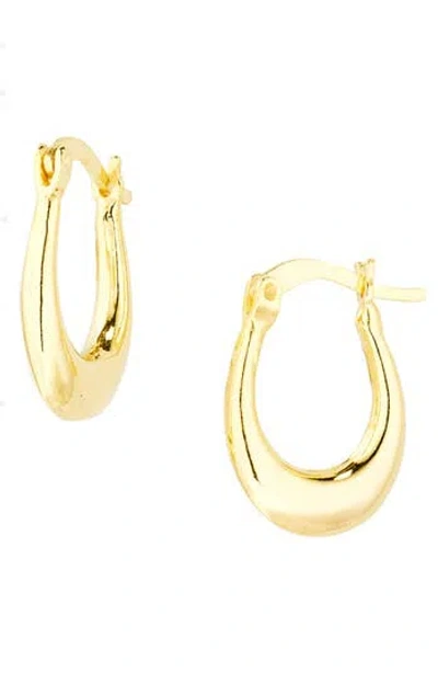Argento Vivo Graduated Hoop Earrings In Gold