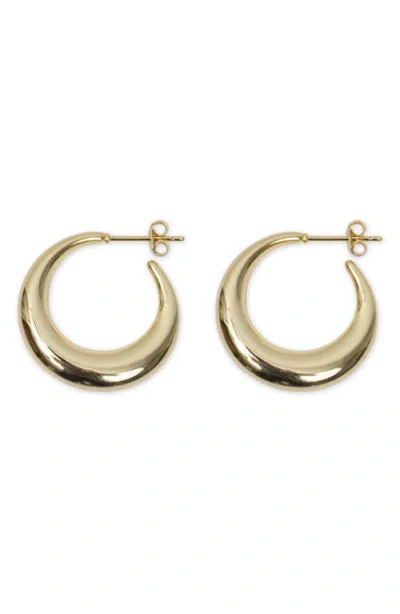 Argento Vivo Graduated Hoop Earrings In Gold