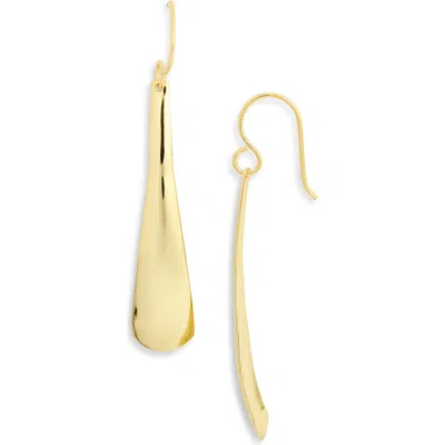 Argento Vivo Long Scoop Drop Earrings
