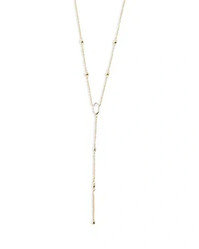 Argento Vivo Mother Of Pearl Y Necklace, 16 In Gold