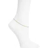 Argento Vivo Rectangle Interlock Chain Anklet