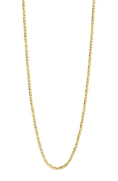 Argento Vivo Round Layering Chain Necklace In Gold