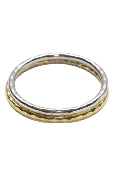 Argento Vivo Set Of 2 Hammered Bangles