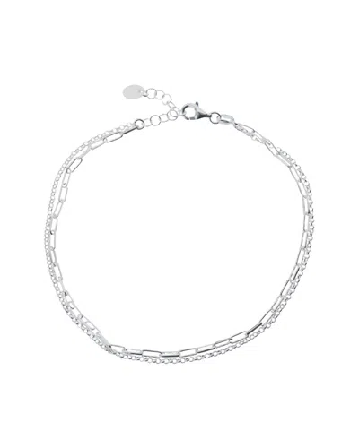 Argento Vivo Silver Anklet