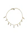Argento Vivo Silver Anklet In Metallic