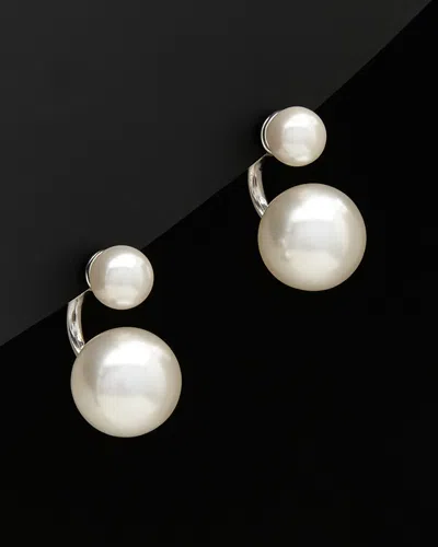 Argento Vivo Silver Convertible Earrings In Green