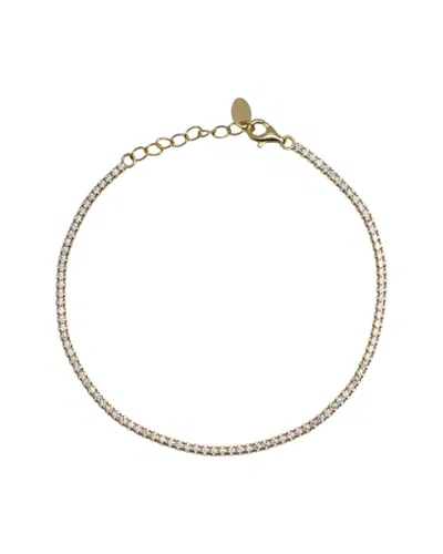 ARGENTO VIVO ARGENTO VIVO SILVER CZ BRACELET