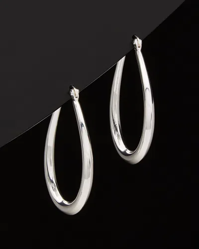Argento Vivo Silver Hoop Earrings