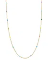 Argento Vivo Silver Necklace In Gold