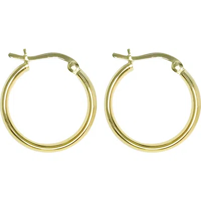 Argento Vivo Small Hoop Earrings In Gold