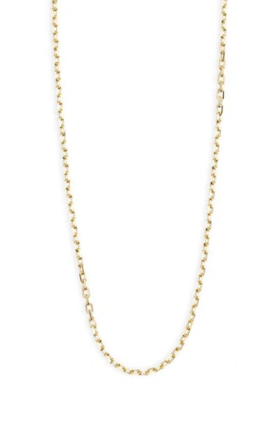 Argento Vivo 18k Gold Plated Sterling Silver Chain Necklace