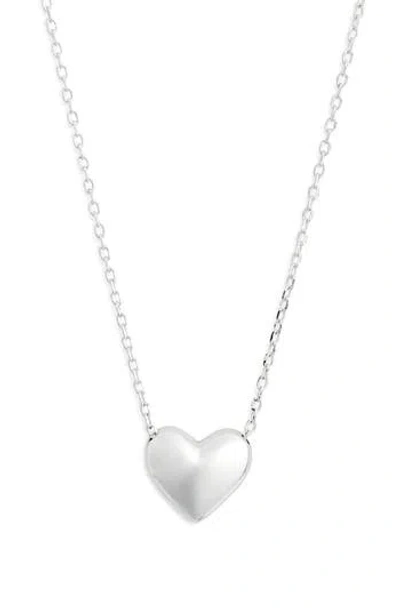 Argento Vivo Sterling Silver Bubble Heart Pendant Necklace