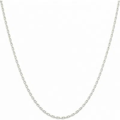 Argento Vivo Sterling Silver Dainty Mariner Chain Necklace In Metallic