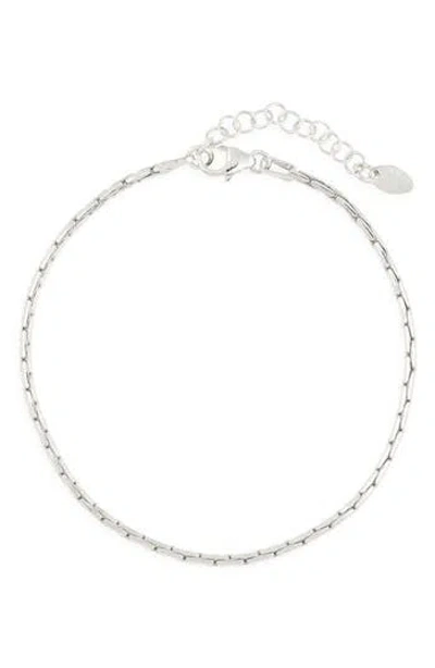 Argento Vivo Sterling Silver Flexible Chain Bracelet