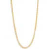 Argento Vivo Sterling Silver G Popcorn Chain Necklace In Gold