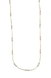 Argento Vivo Sterling Silver Liquid Silver Cultured Pearl Necklace
