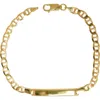 Argento Vivo Sterling Silver Mariner Bracelet In Gold