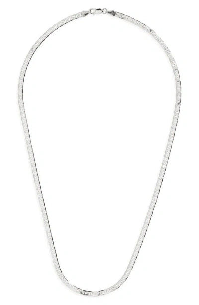 Argento Vivo Sterling Silver Mariner Chain Necklace In Silver