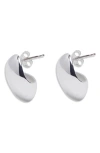 ARGENTO VIVO STERLING SILVER ARGENTO VIVO STERLING SILVER OVAL STUD EARRINGS