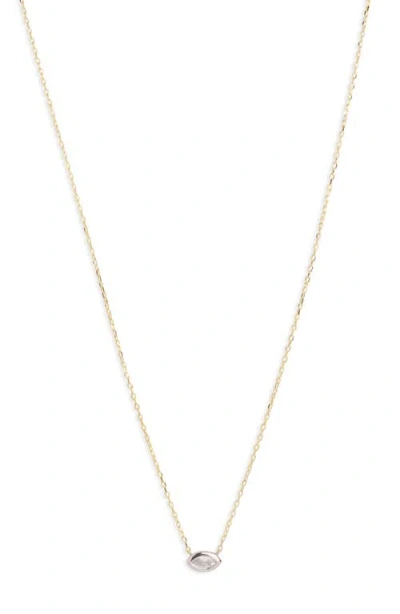 Argento Vivo Sterling Silver Pendant Necklace In Gold