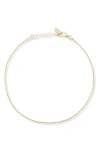ARGENTO VIVO STERLING SILVER ROPE CHAIN ANKLET