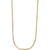 Argento Vivo Sterling Silver Twisted Chain Necklace In Gold