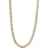 Argento Vivo Silver Diamond Necklace In Gold/silver