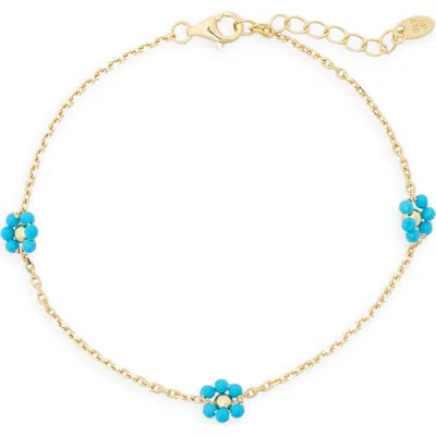 Argento Vivo Stone Station Bracelet In Purple