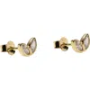 Argento Vivo Teardrop Post Stud Earrings In Gold