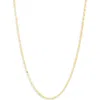 ARGENTO VIVO ARGENTO VIVO THIN OPEN LINK CHAIN NECKLACE