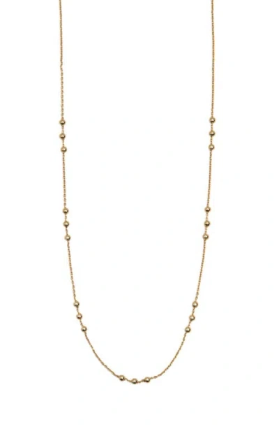 Argento Vivo Triple Ball Station Necklace