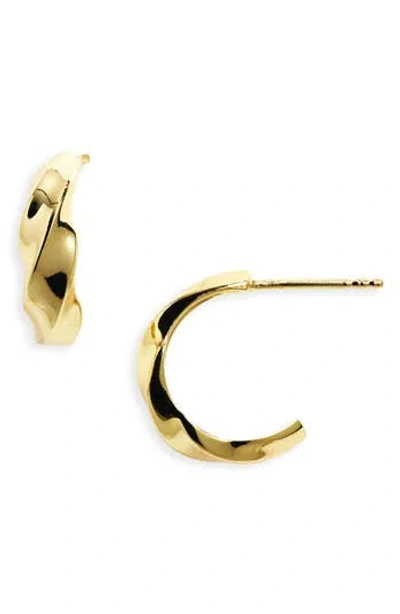Argento Vivo Twisted Hoop Earrings In Gold