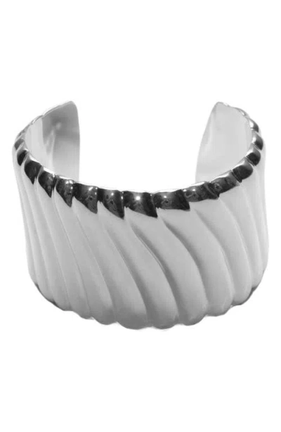 Argento Vivo Twisted Wide Cuff