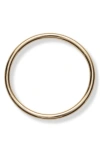 Argento Vivo Two-tone Convex Cuff Bracelet In Gold